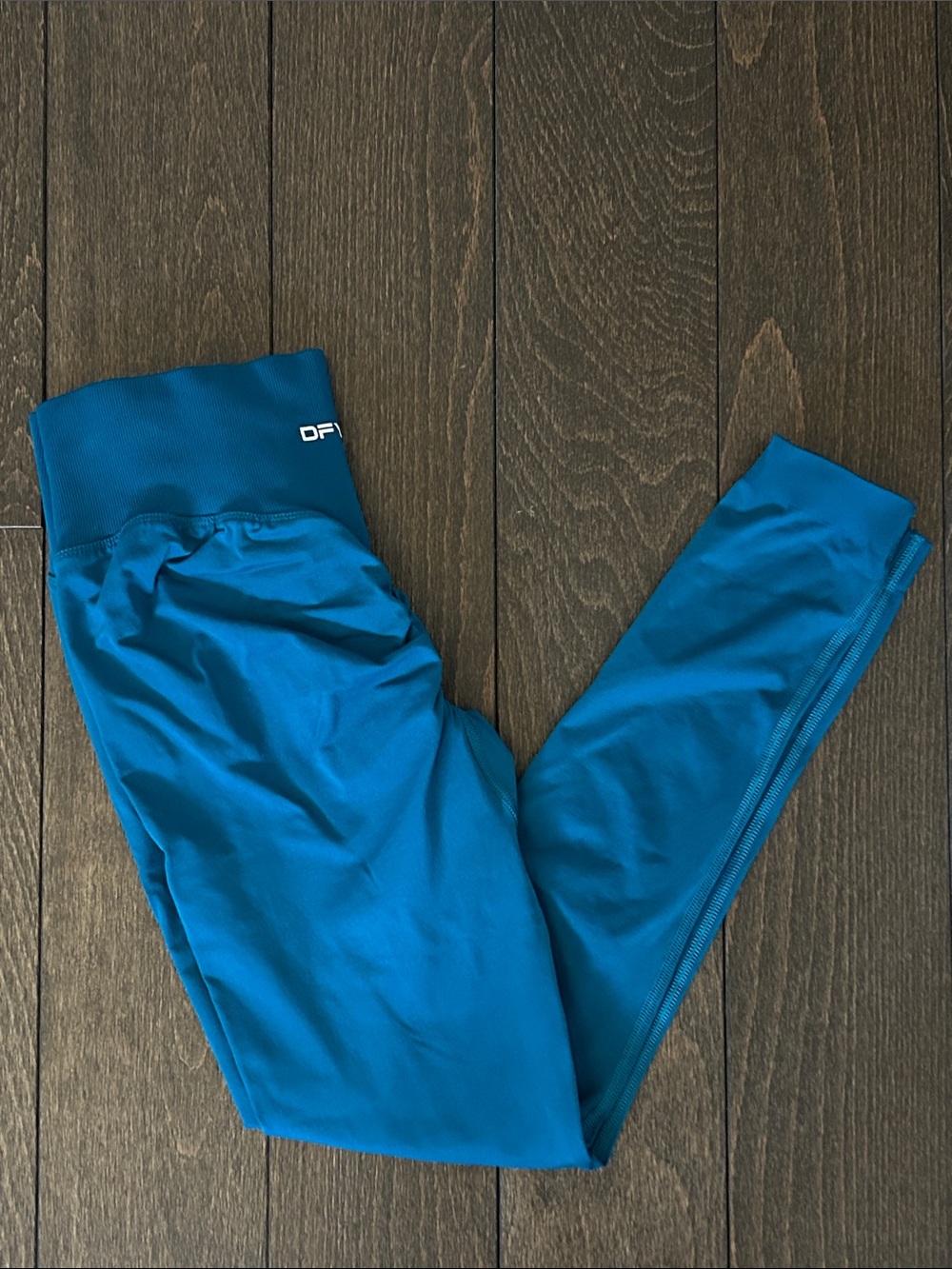 DFYNE Teal Impact leggings